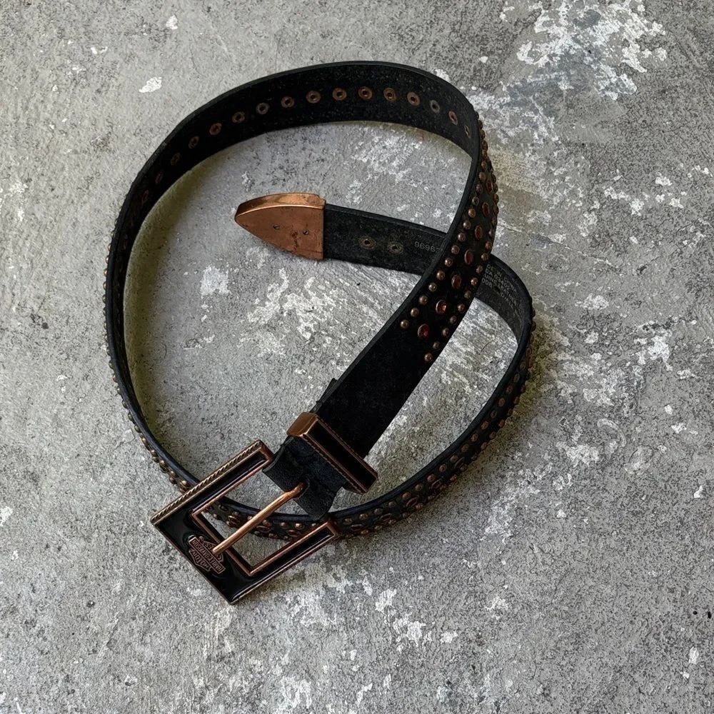 Harley Davidson, ladies, leather belt